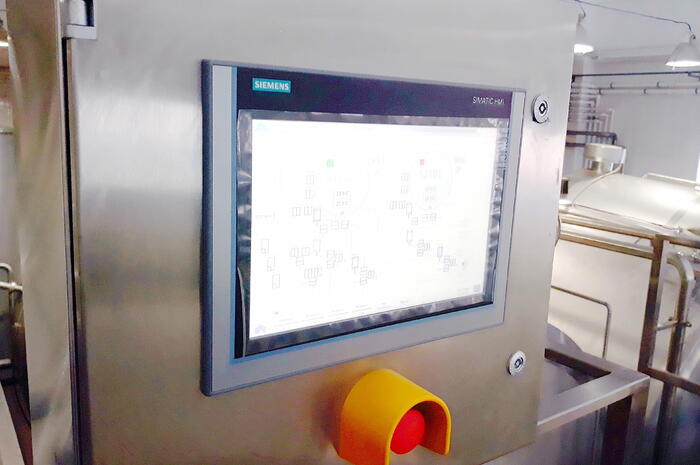 Modernization сottage cheese production line
