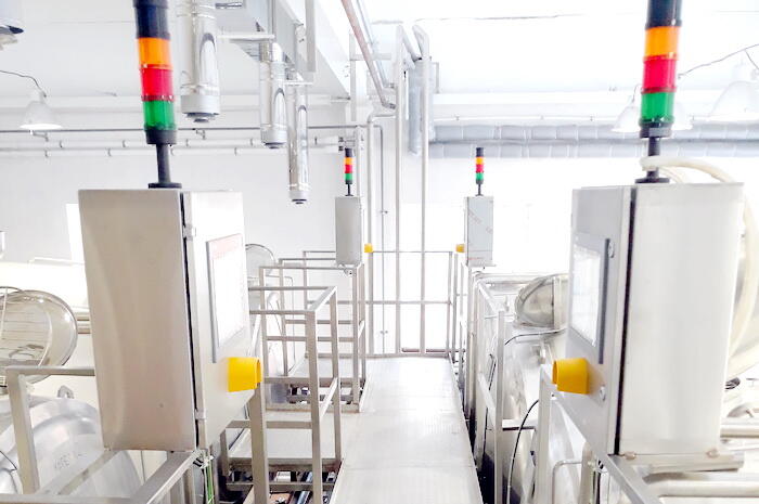 Modernization сottage cheese production line