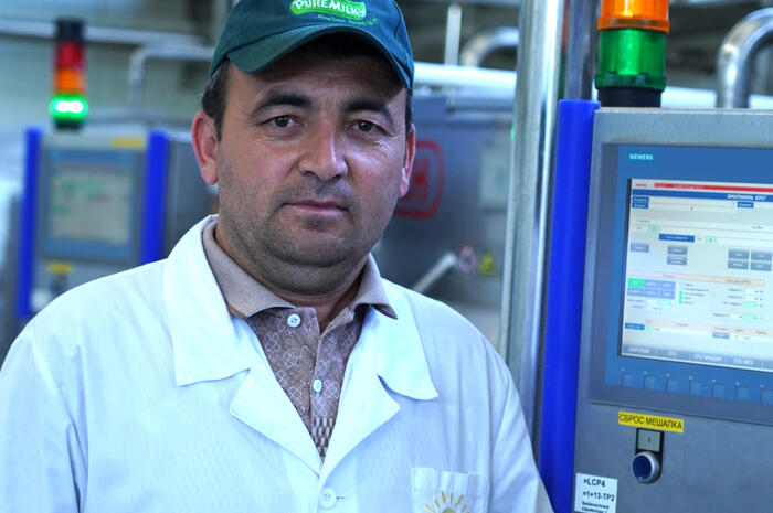 Automation cheese production line in Uzbekistan