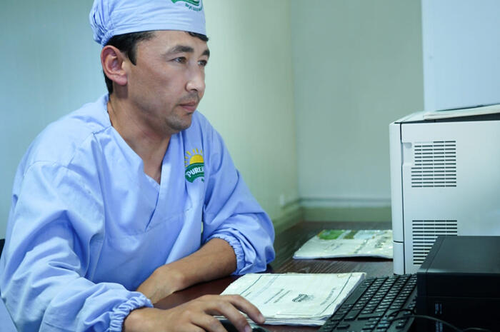 Automation cheese production line in Uzbekistan