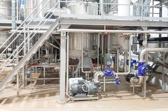 Automation of the VIGAND-4000 vacuum evaporator for wort production