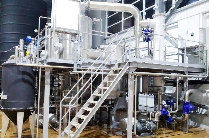 Automation of the VIGAND-4000 vacuum evaporator for wort production