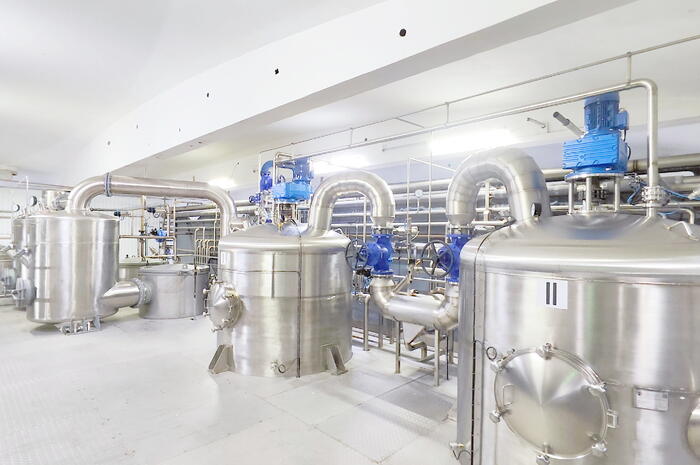 Automation of the Wiegand 4000 Vacuum Evaporation Unit (VEU) and the condensed milk production line