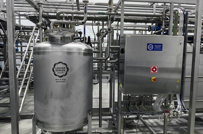 Cheese Production Automation — 150 Tons of Milk per Day