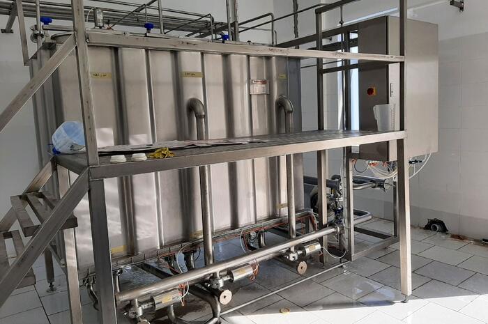 ACS for a workshop for the production of dairy products of a wide range