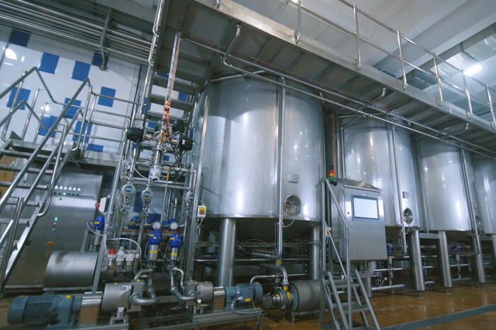 Automated CIP station