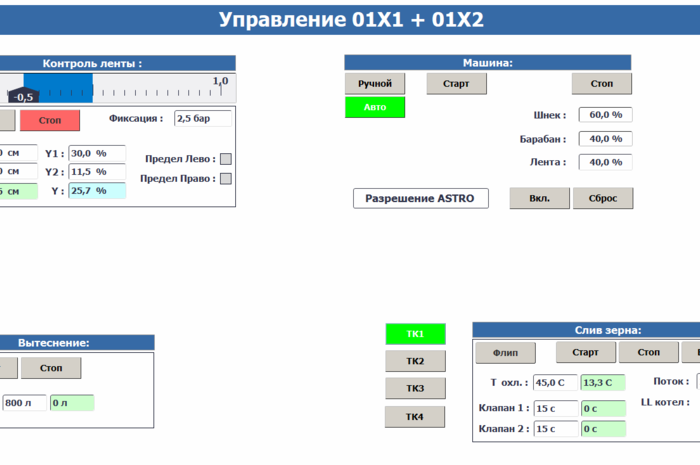 Automation сottage cheese production line