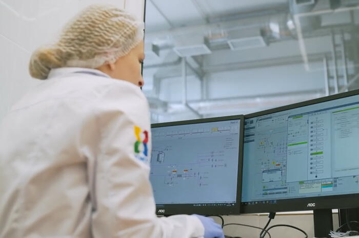 Automated CIP station