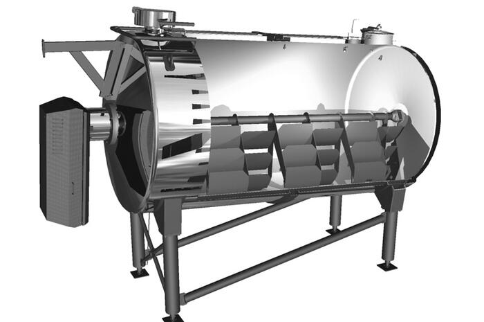 Modernization сottage cheese production line