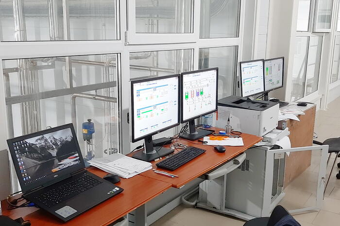 Automated cheese production line, Altai Territory