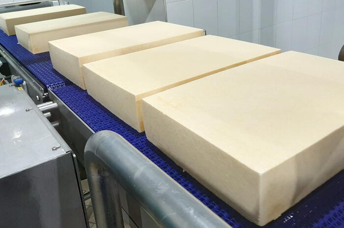 Automated cheese production line, Altai Territory