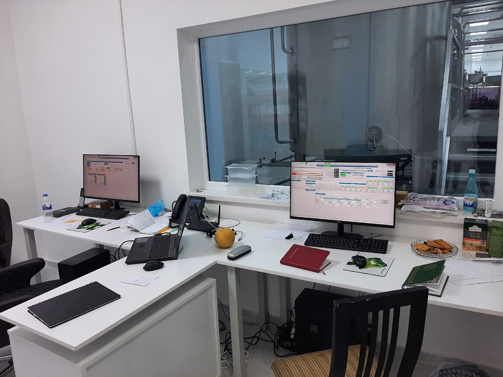 ACS for a workshop for the production of dairy products of a wide range