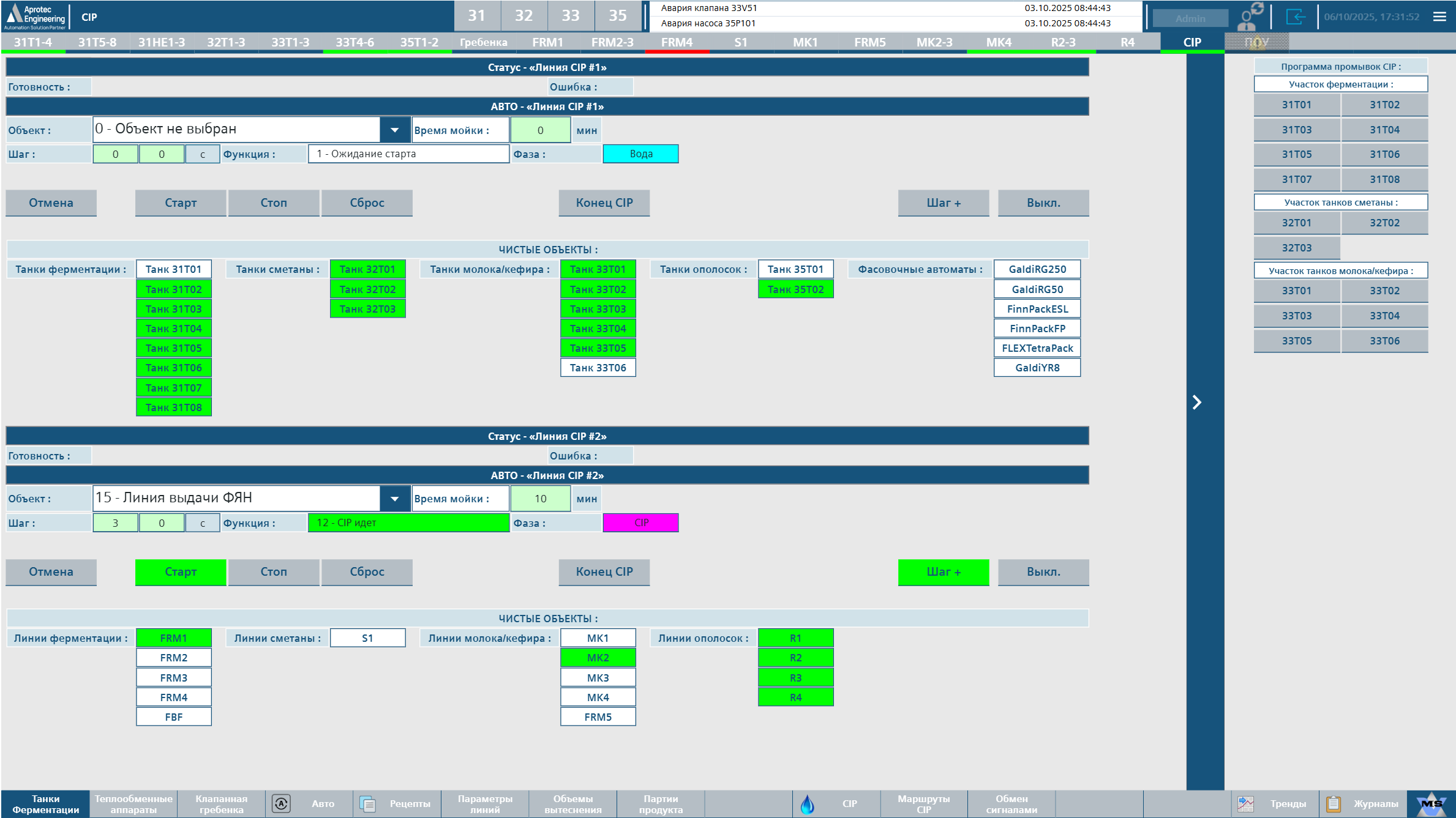 Fermentation System Automation Project — Kazakhstan