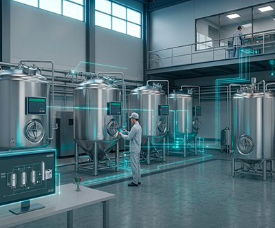 Automation of Fermenters with Recipe Control at a Dairy Plant