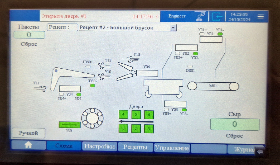 Cheese Packaging Automation